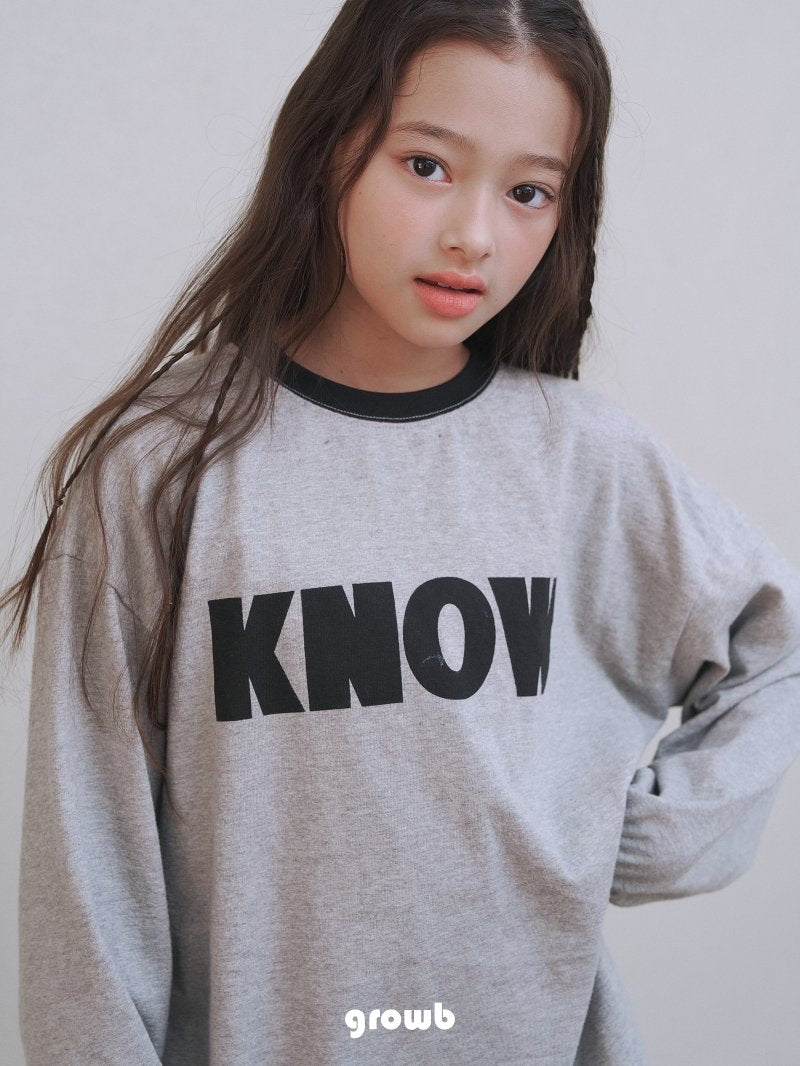 《予約》Know Tee  / Growb