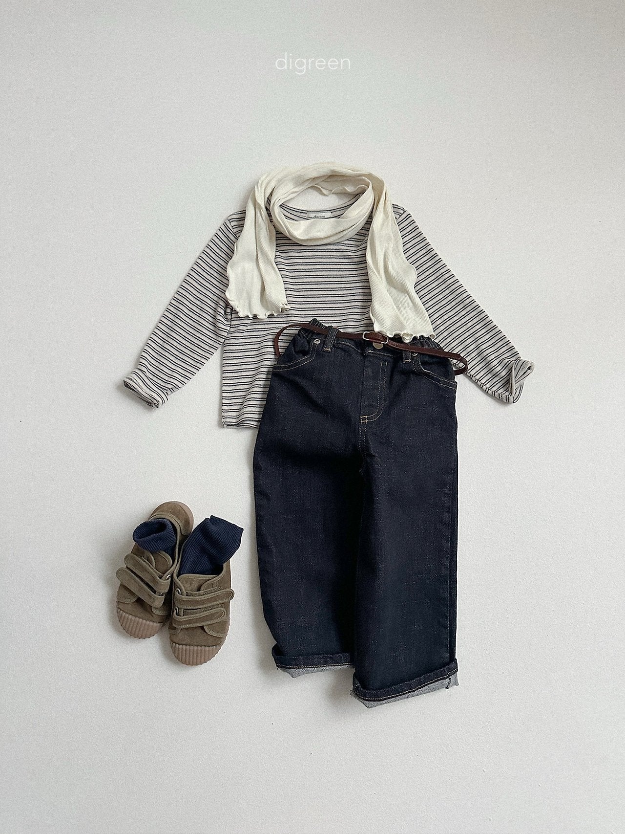 《予約》Hemp Scarf / digreen