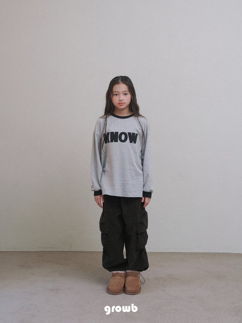 《予約》Know Tee  / Growb