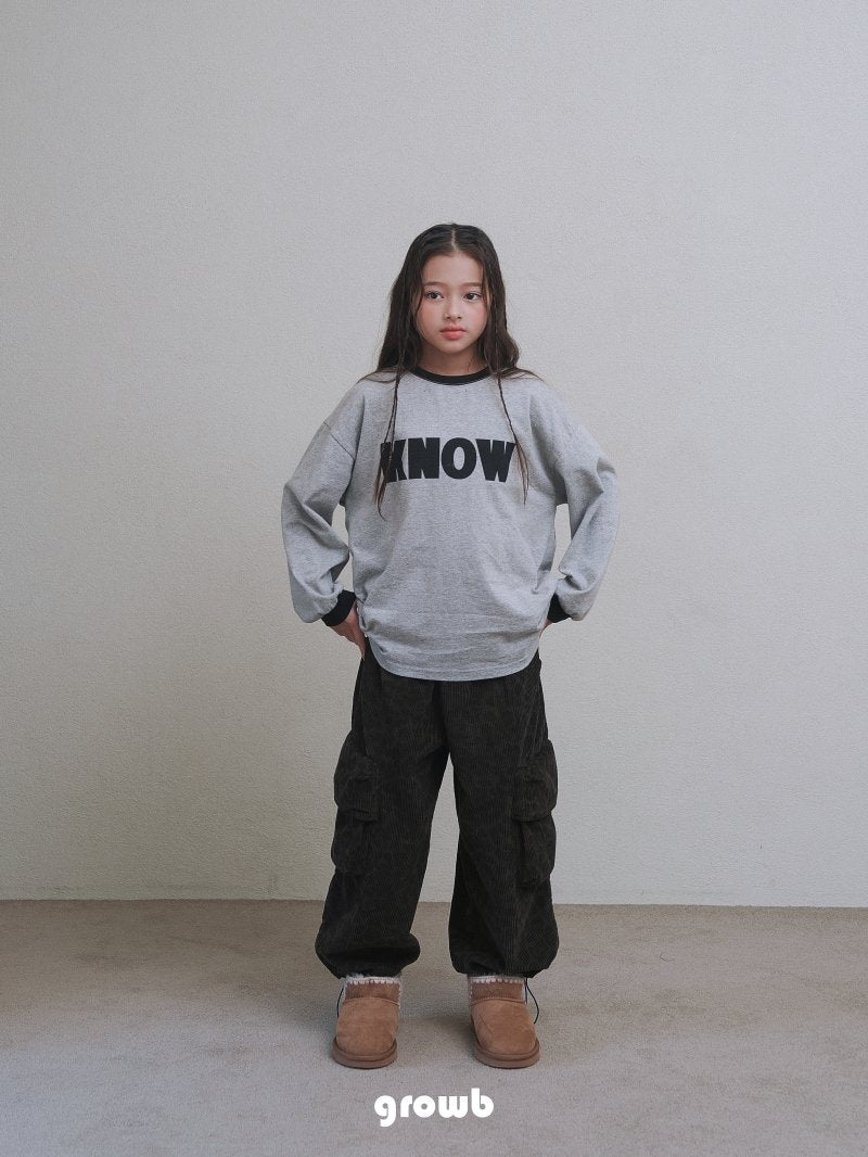 《予約》Know Tee  / Growb