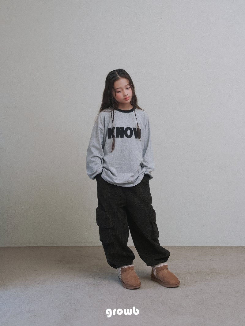《予約》Know Tee  / Growb