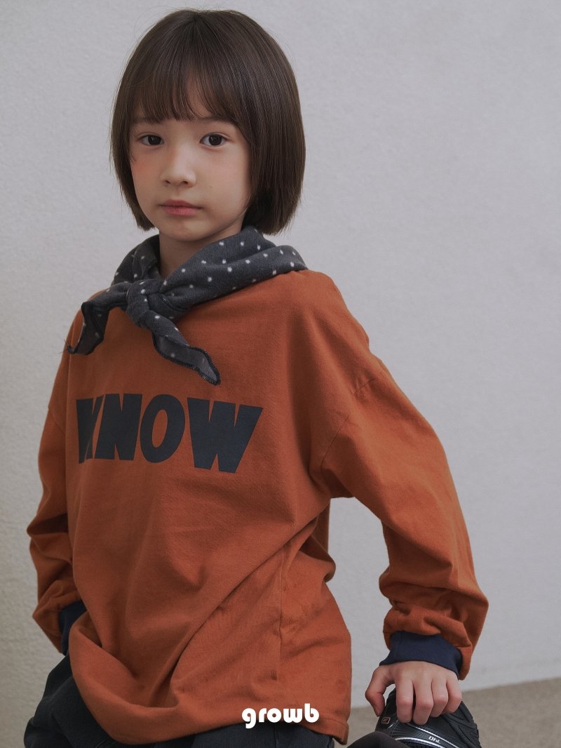 《予約》Know Tee  / Growb