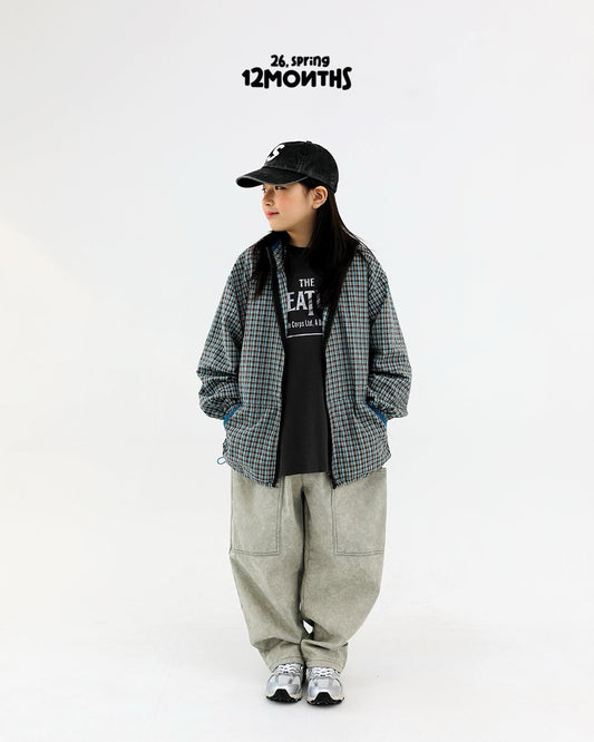《予約》Check Wind Jacket / 12months