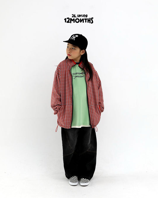 《予約》Check Wind Jacket / 12months