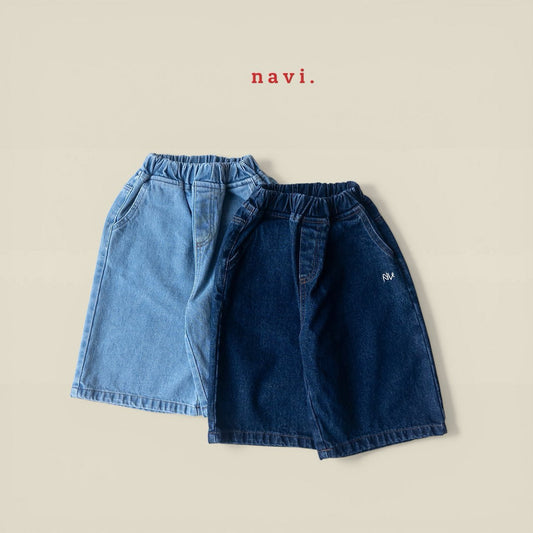 《予約》Cali Denim pants / Navi