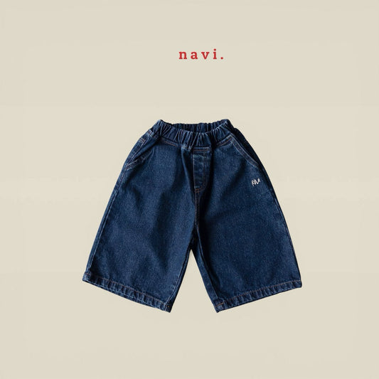 《予約》Cali Denim pants / Navi
