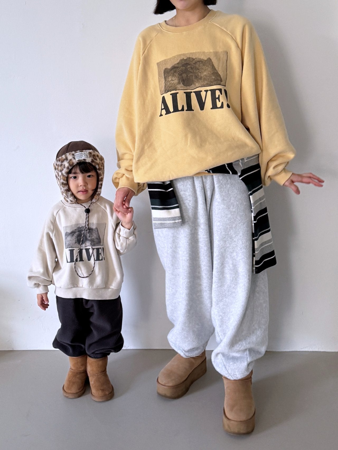 《予約》Fleece Dart Pants  / Growb（ adultまで）