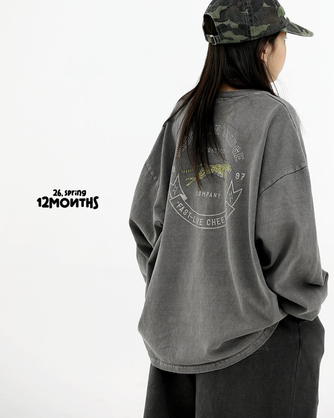 《予約》Cheetah Pig Tee / 12months