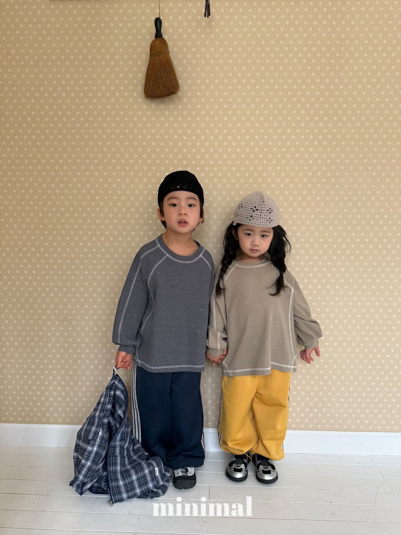 《予約》Waffle Stitch T-shirt / MINIMAL