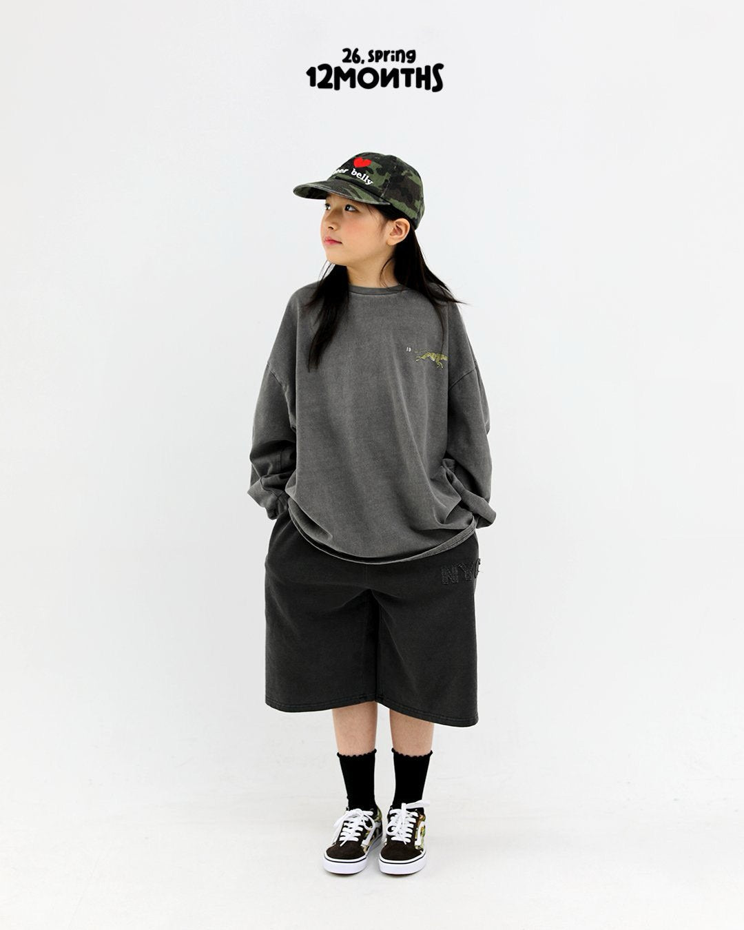 《予約》Cheetah Pig Tee / 12months