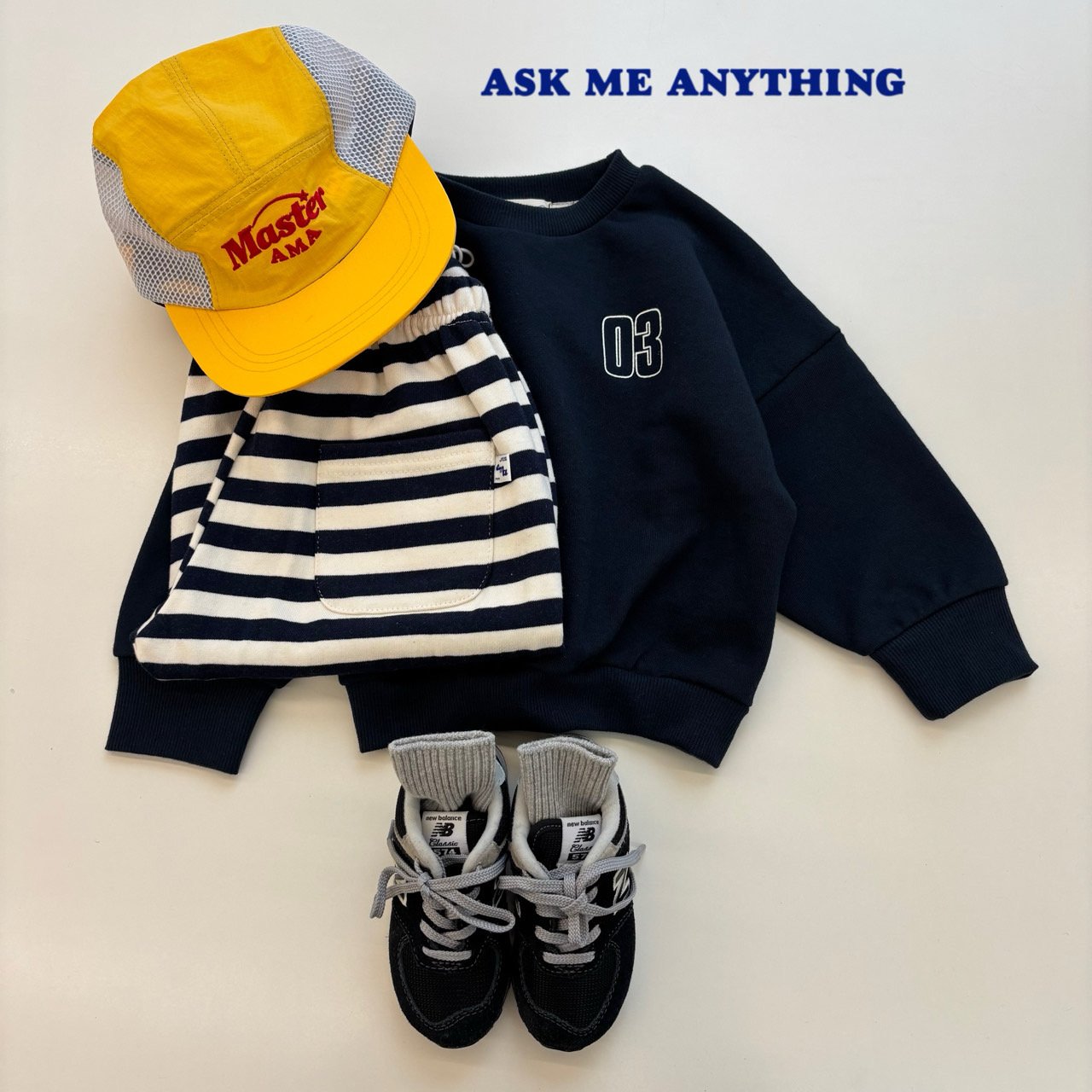 《即納》Stripe Toy Pants