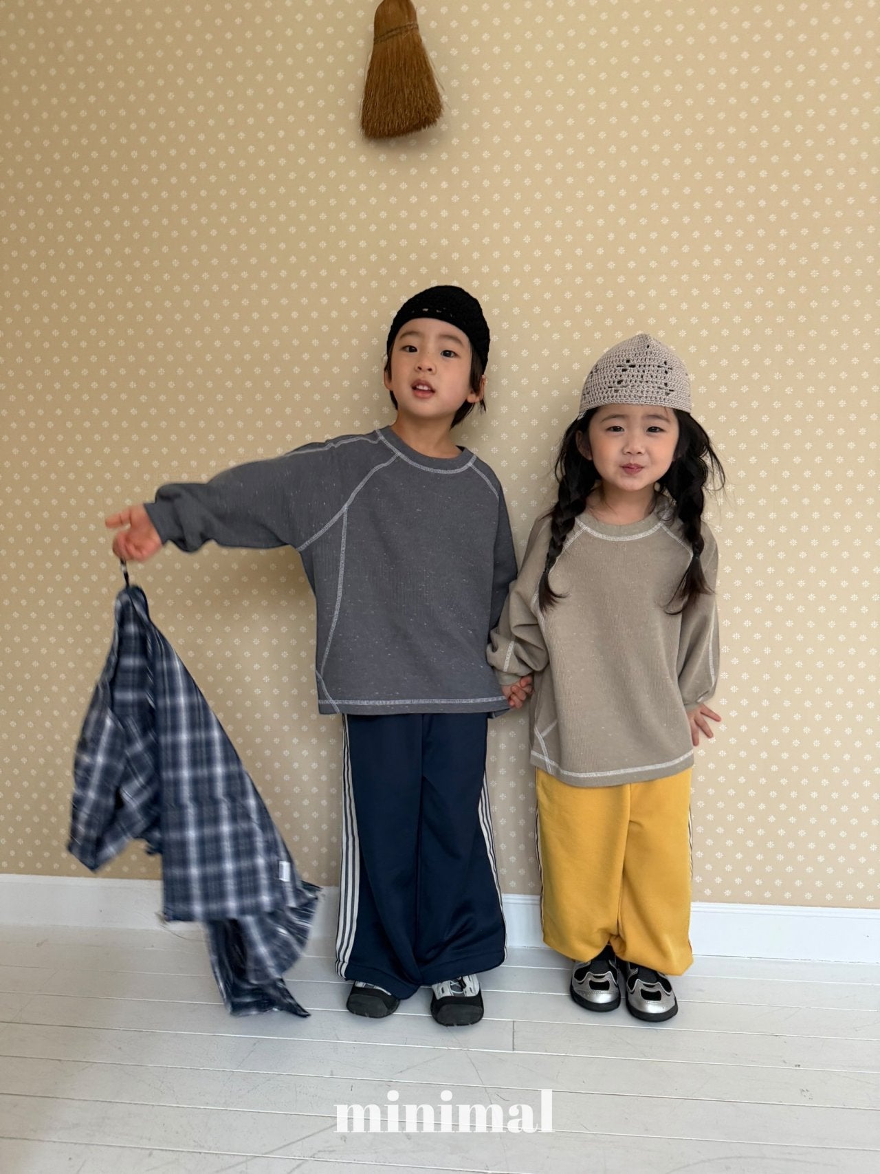 《予約》Waffle Stitch T-shirt / MINIMAL