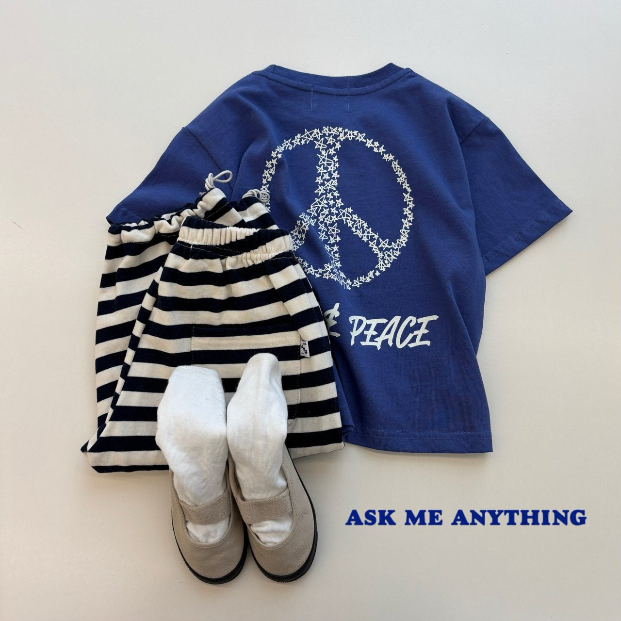 《即納》Stripe Toy Pants