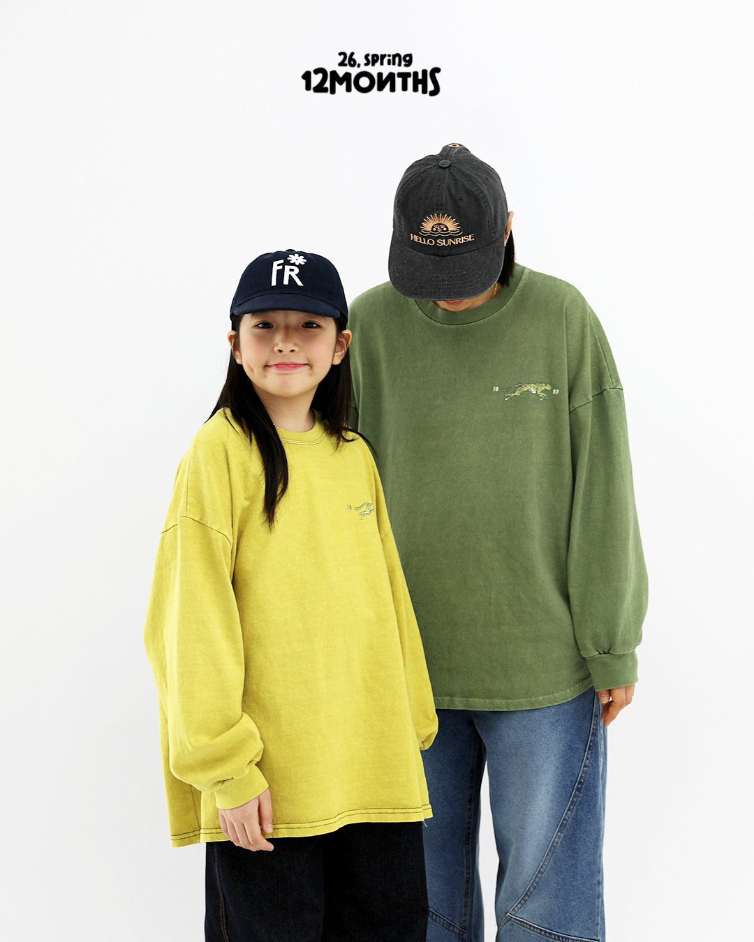 《予約》Cheetah Pig Tee / 12months