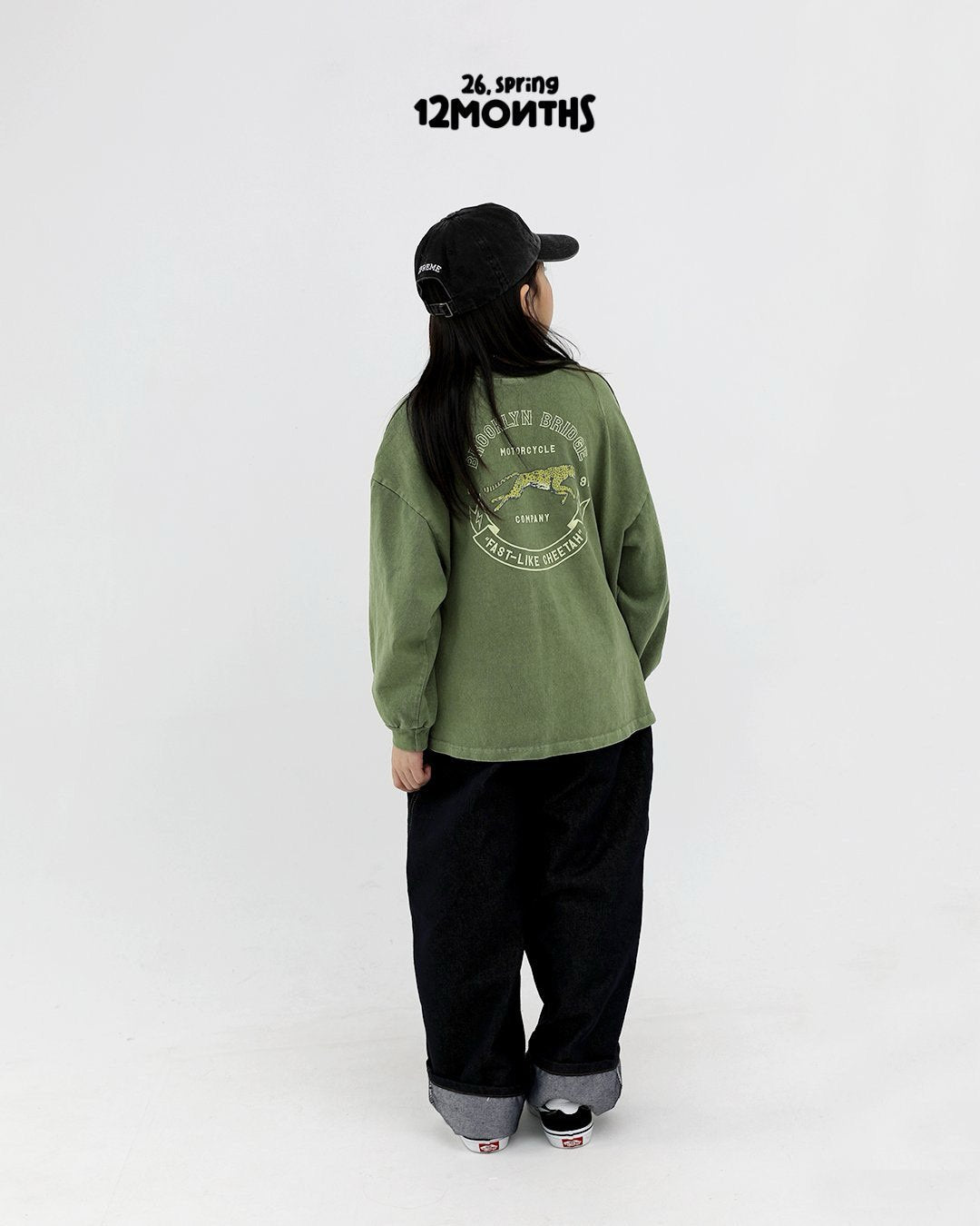 《予約》Cheetah Pig Tee / 12months