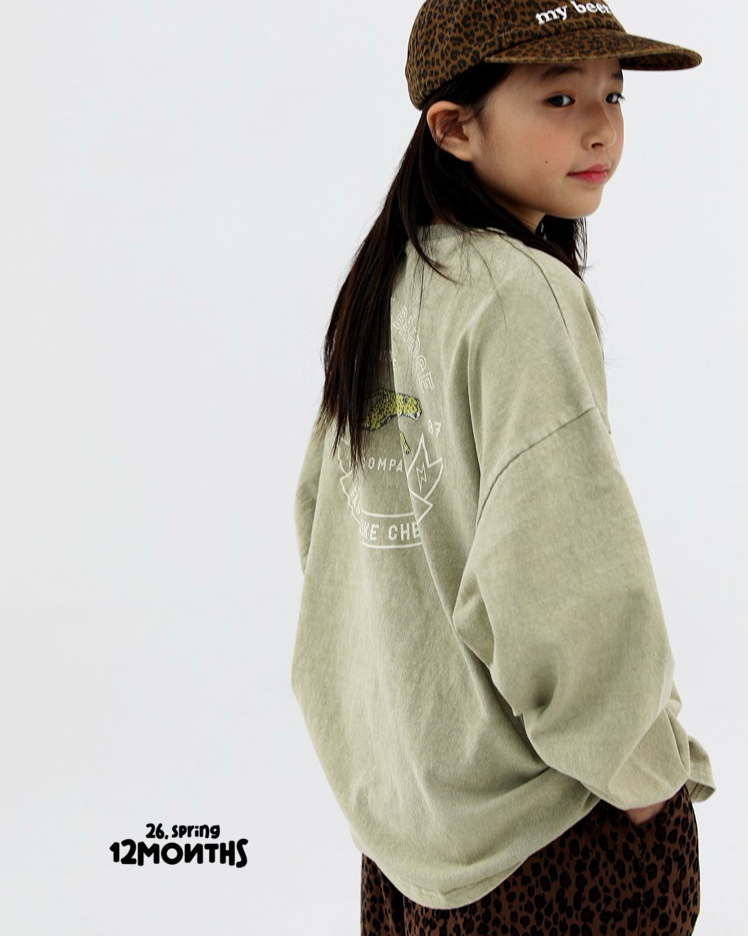 《予約》Cheetah Pig Tee / 12months