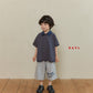 《予約》Boarder Collar Tee / Navi