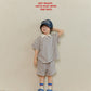 《予約》Boarder Collar Tee / Navi