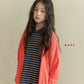 《予約》Boarder Collar Tee / Navi