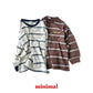 《予約》Little Stripe T-shirt / MINIMAL