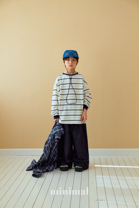 《予約》Little Stripe T-shirt / MINIMAL