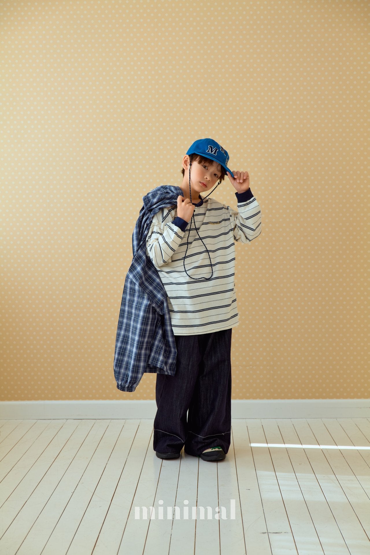 《予約》Little Stripe T-shirt / MINIMAL