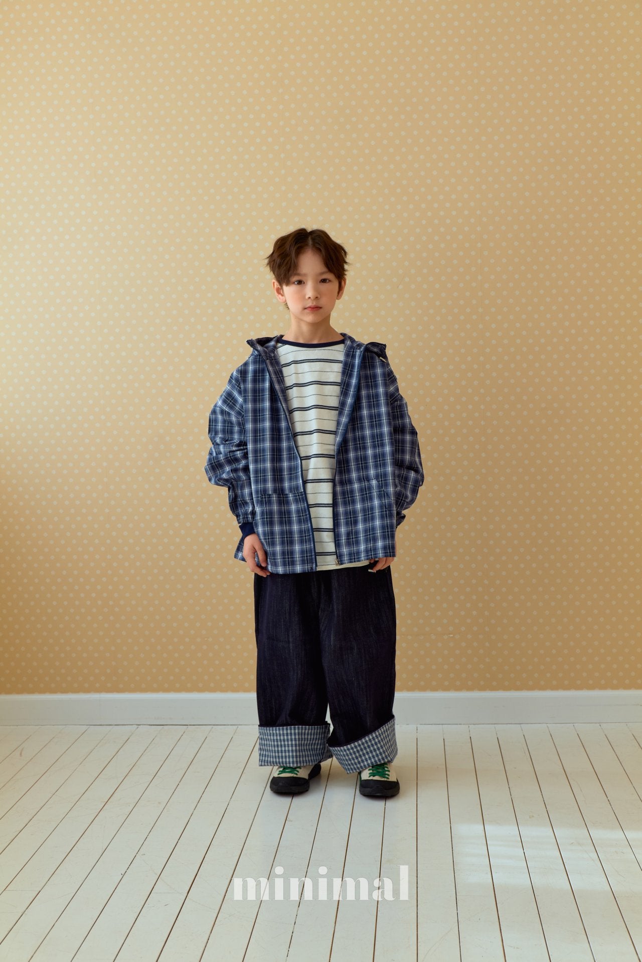 《予約》Little Stripe T-shirt / MINIMAL