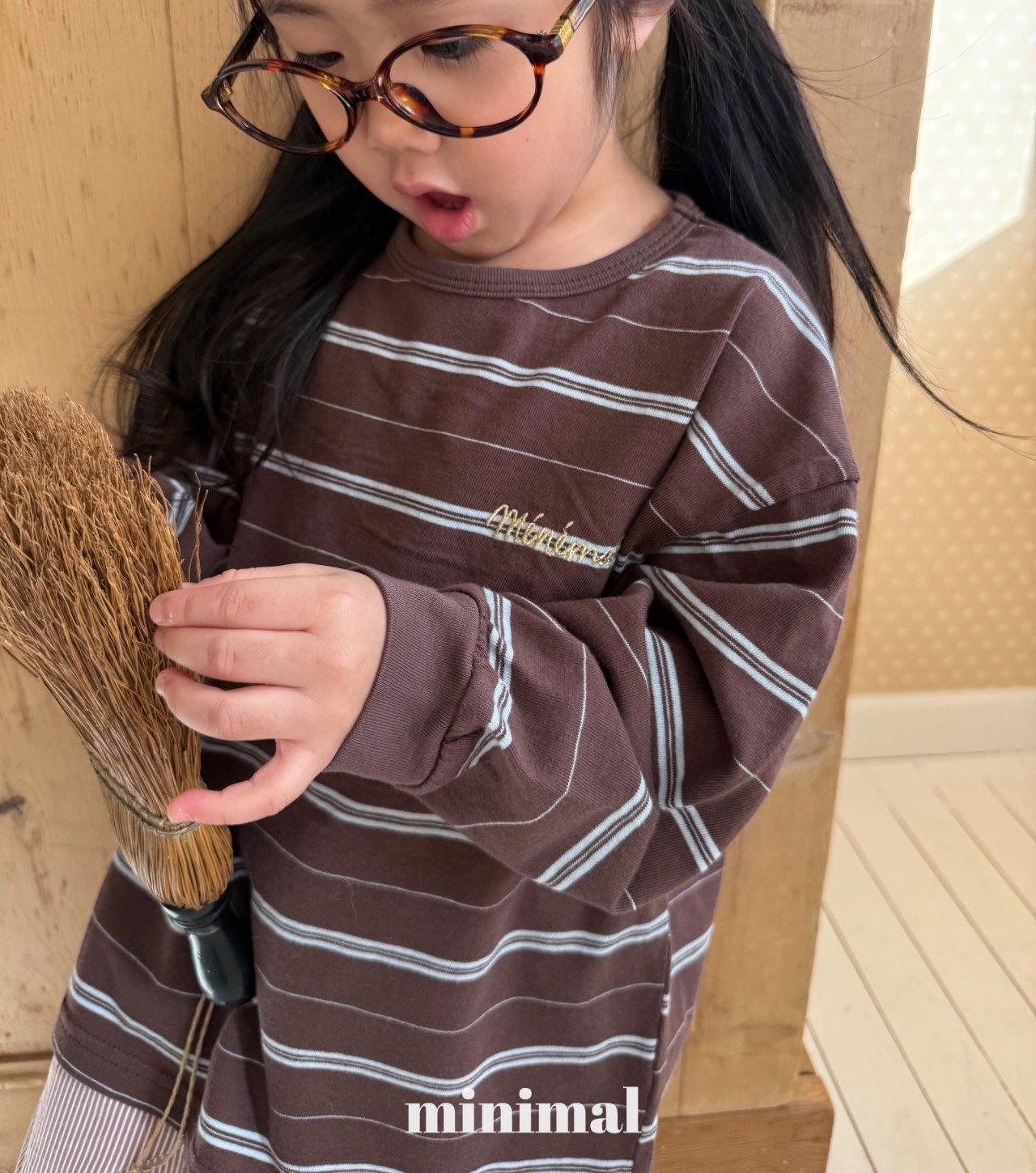 《予約》Little Stripe T-shirt / MINIMAL