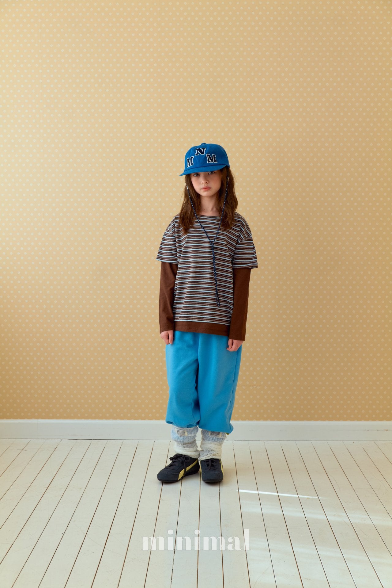 《予約》Double Layered T-shirt（adultまで） / MINIMAL