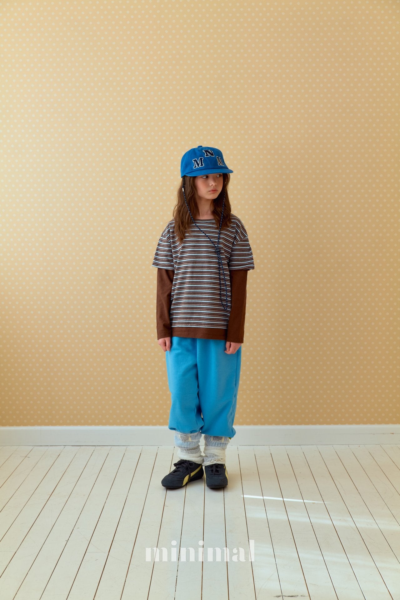 《予約》Double Layered T-shirt（adultまで） / MINIMAL