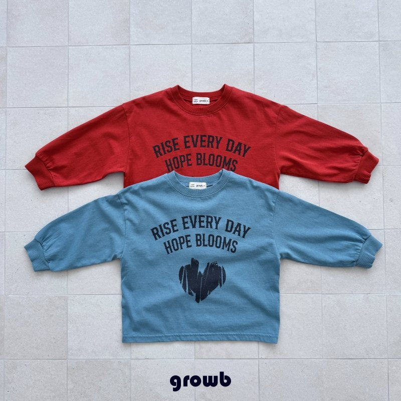 《予約》Rise Tee / GROWB