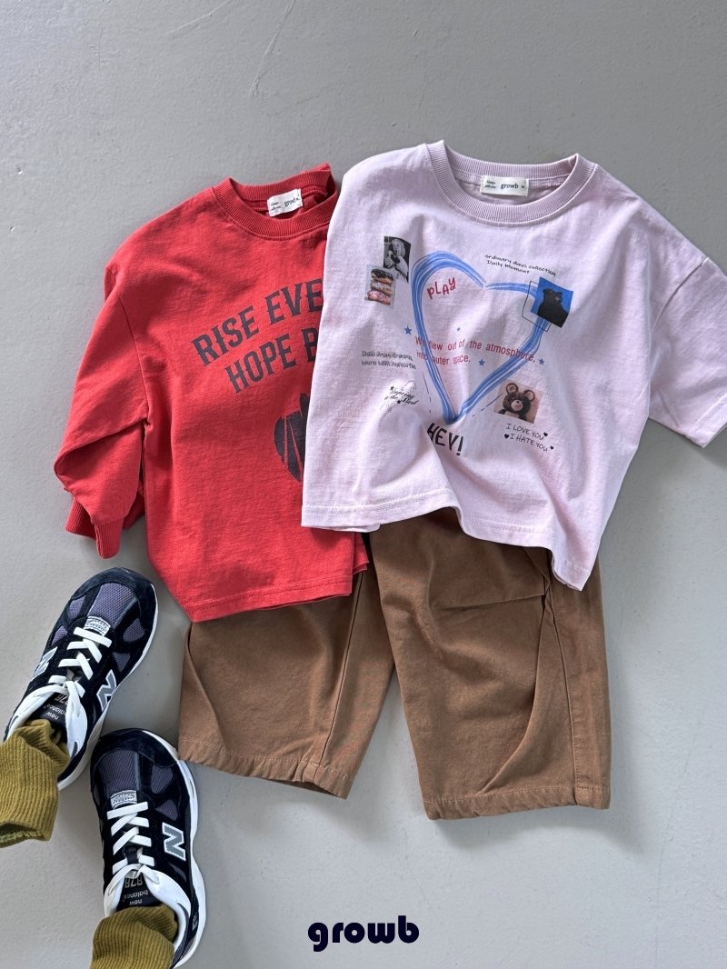《予約》Rise Tee / GROWB