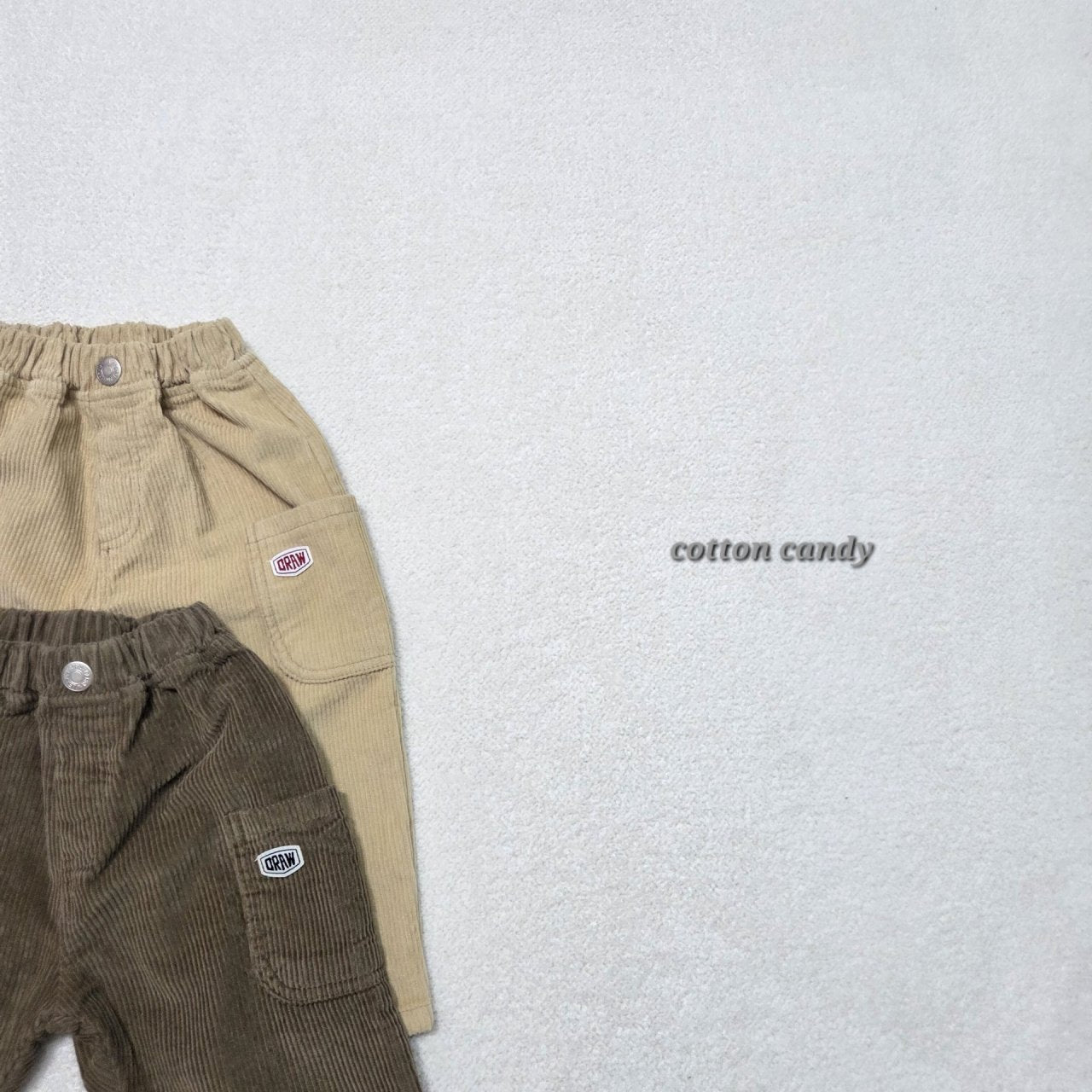 《予約》Draw Pants / cotton candy