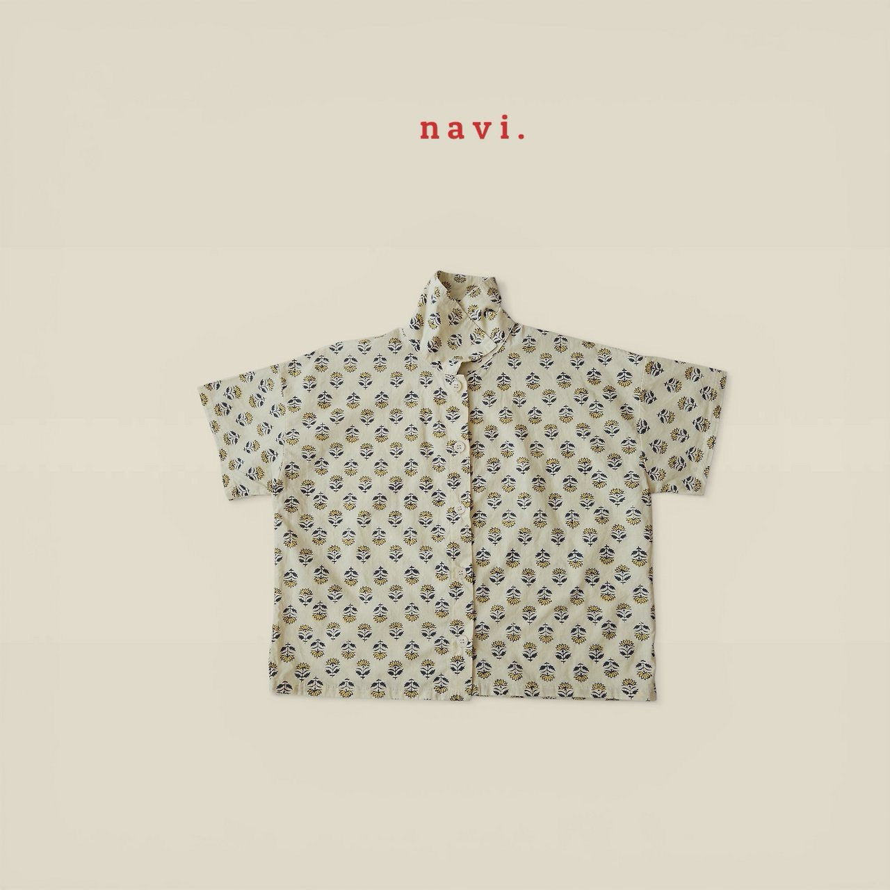 《予約》Canna Shirt / Navi