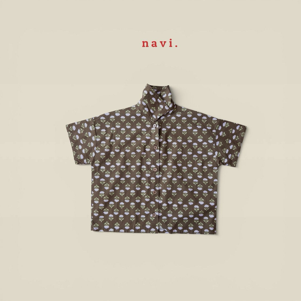 《予約》Canna Shirt / Navi