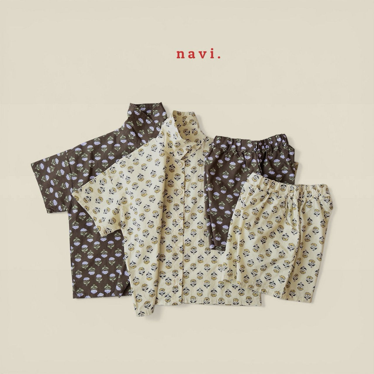《予約》Canna Shirt / Navi