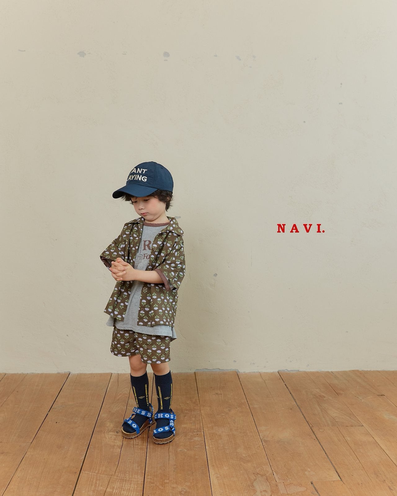 《予約》Canna Shirt / Navi