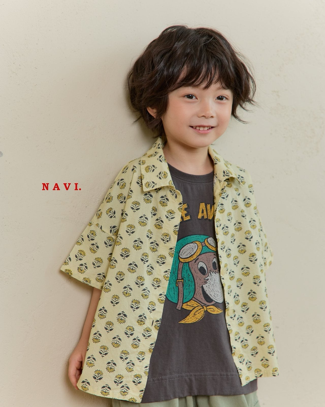 《予約》Canna Shirt / Navi