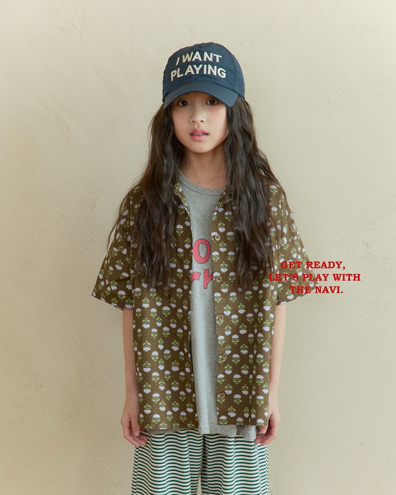 《予約》Canna Shirt / Navi