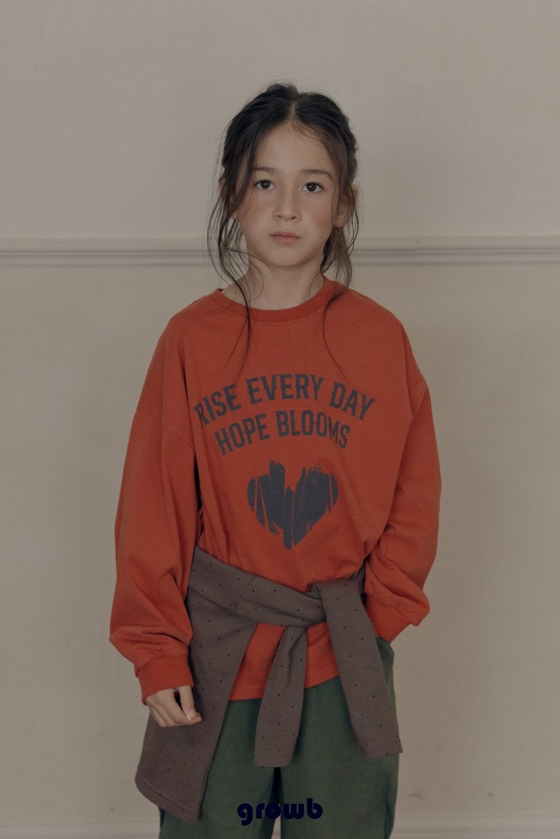 《予約》Rise Tee / GROWB