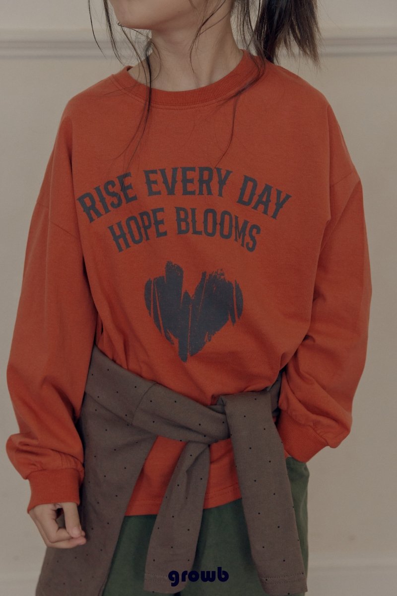 《予約》Rise Tee / GROWB