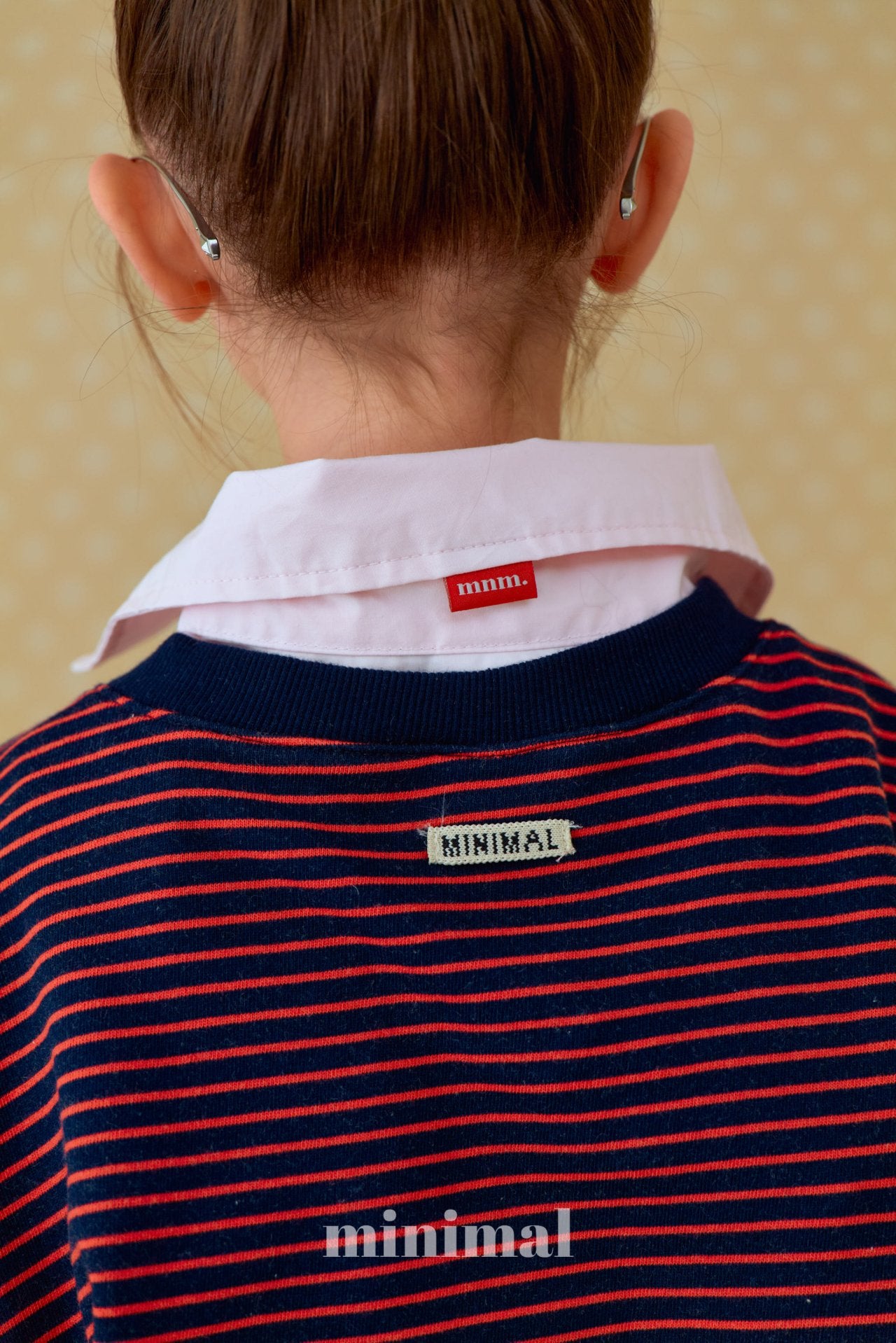 《予約》ST v-neck Sweatshirt（adultまで） / MINIMAL