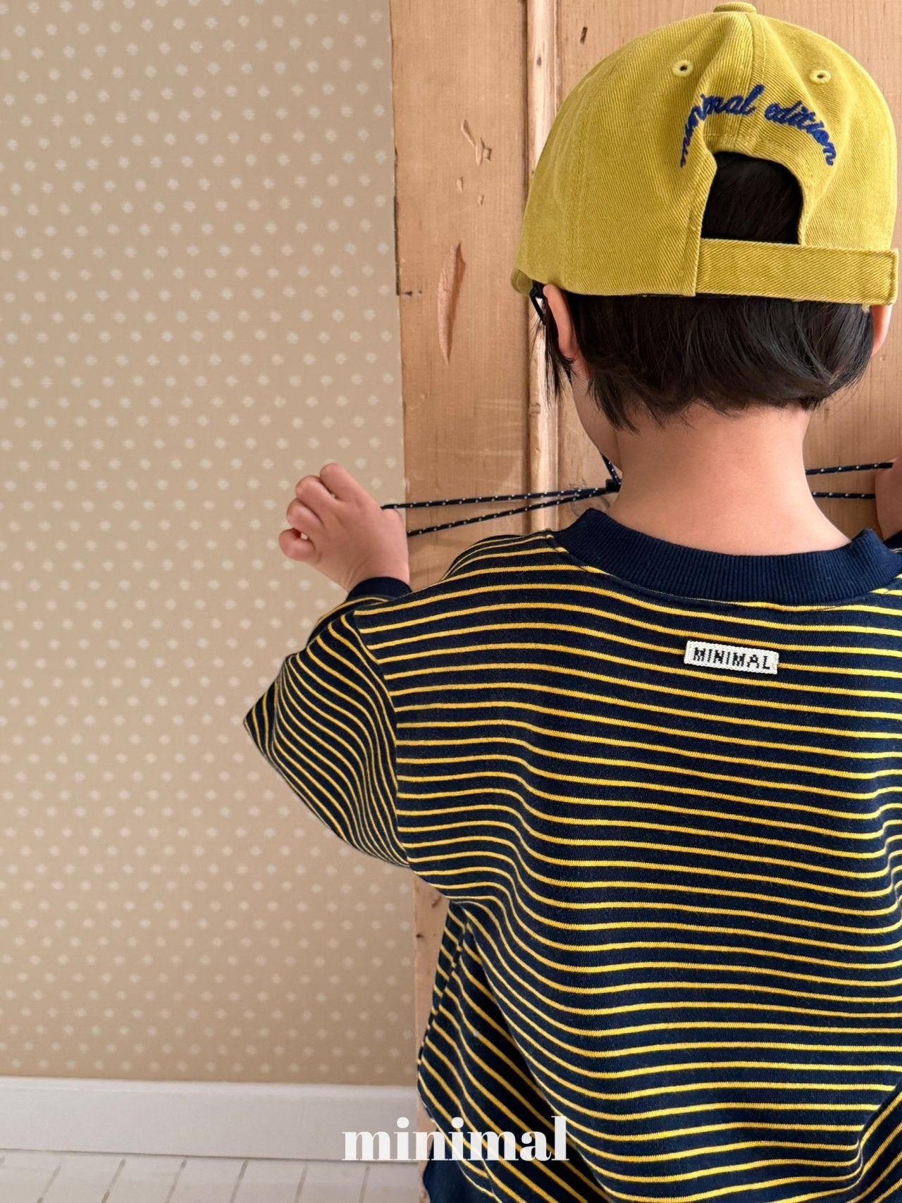 《予約》ST v-neck Sweatshirt（adultまで） / MINIMAL