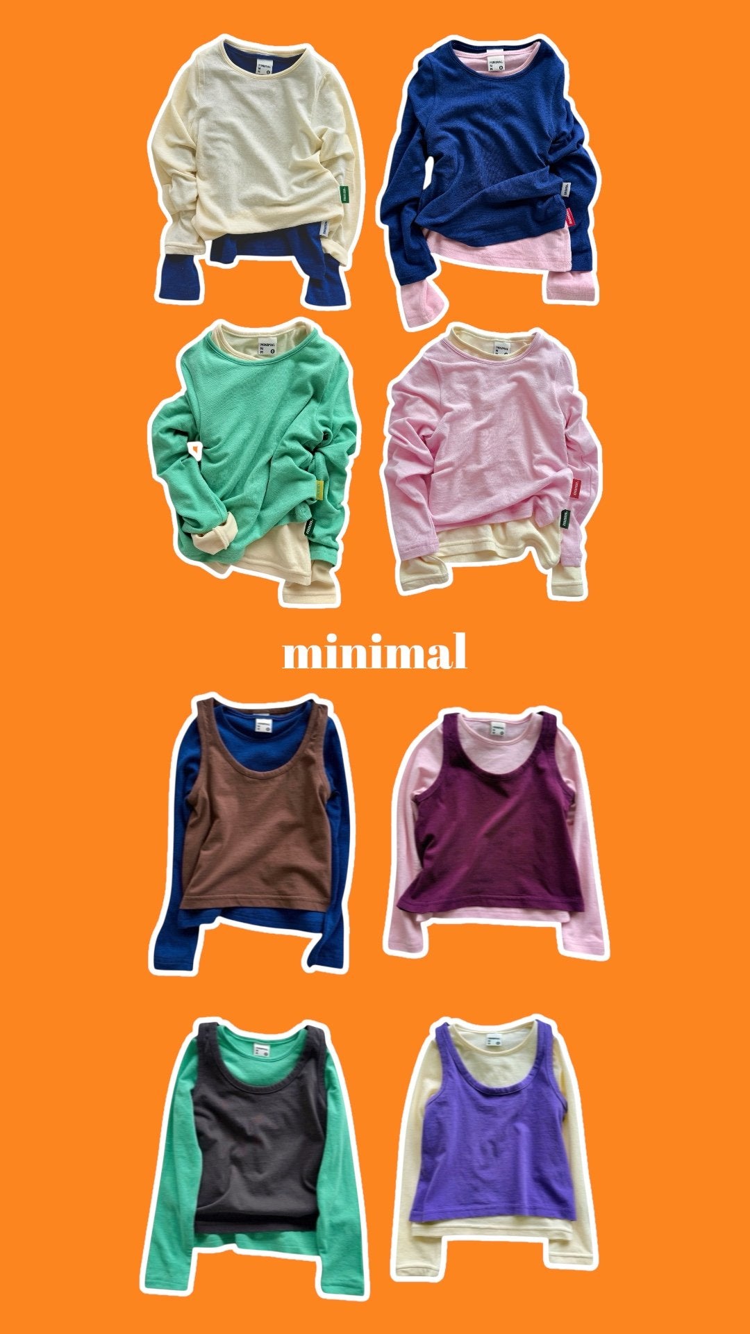 《予約》SS Tank Top（adult） / MINIMAL