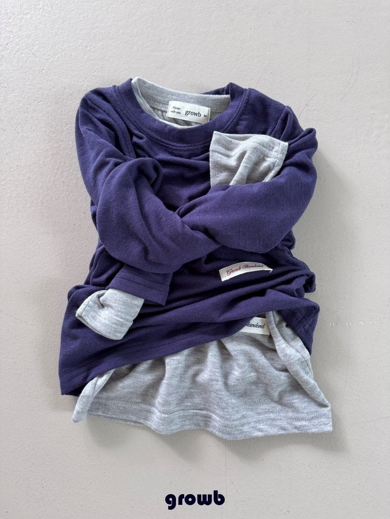 《予約》Label Tee / GROWB