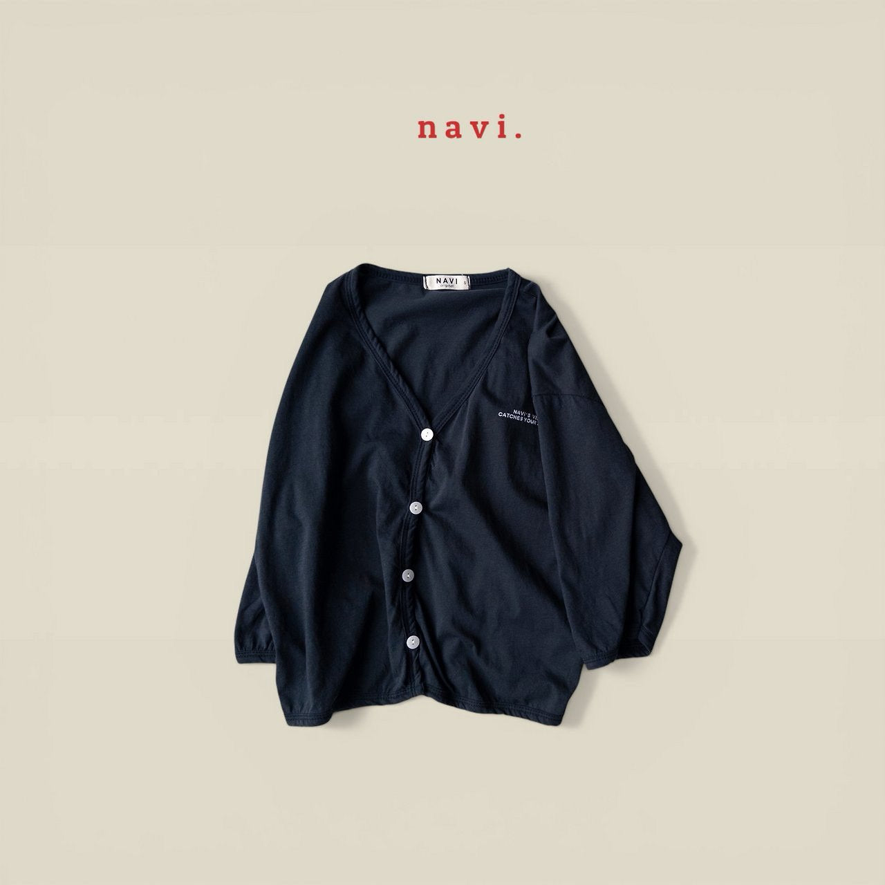 《予約》Air Cardigan / Navi