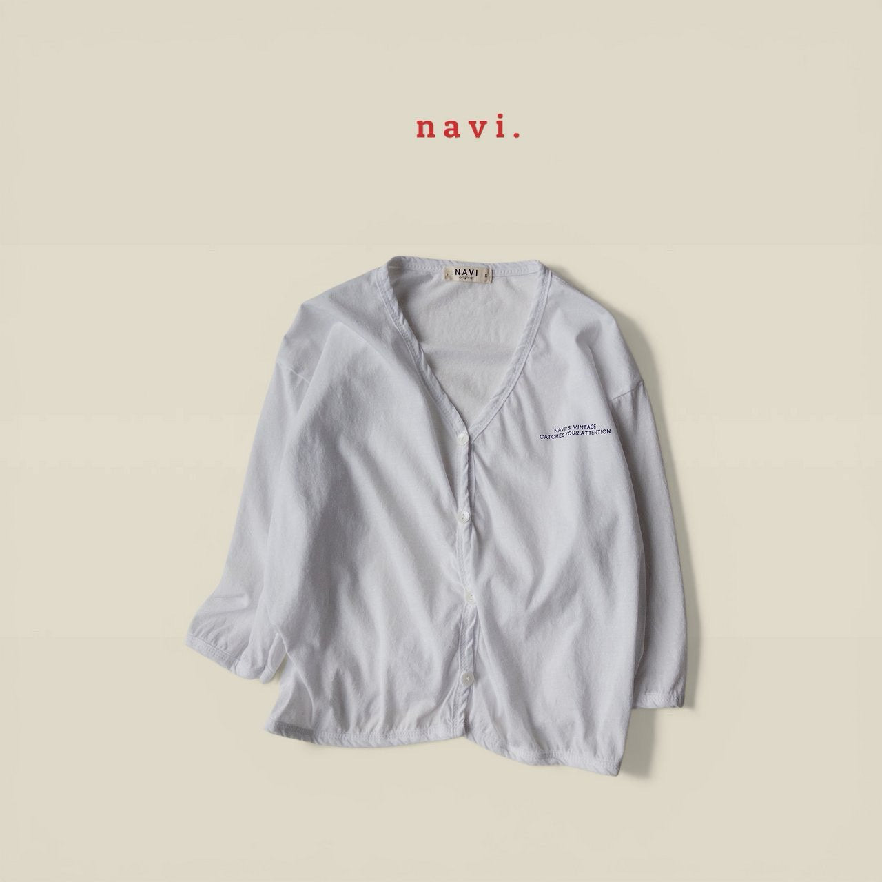 《予約》Air Cardigan / Navi