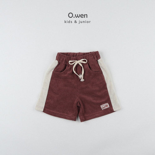 《即納》Color Block Terry Shorts