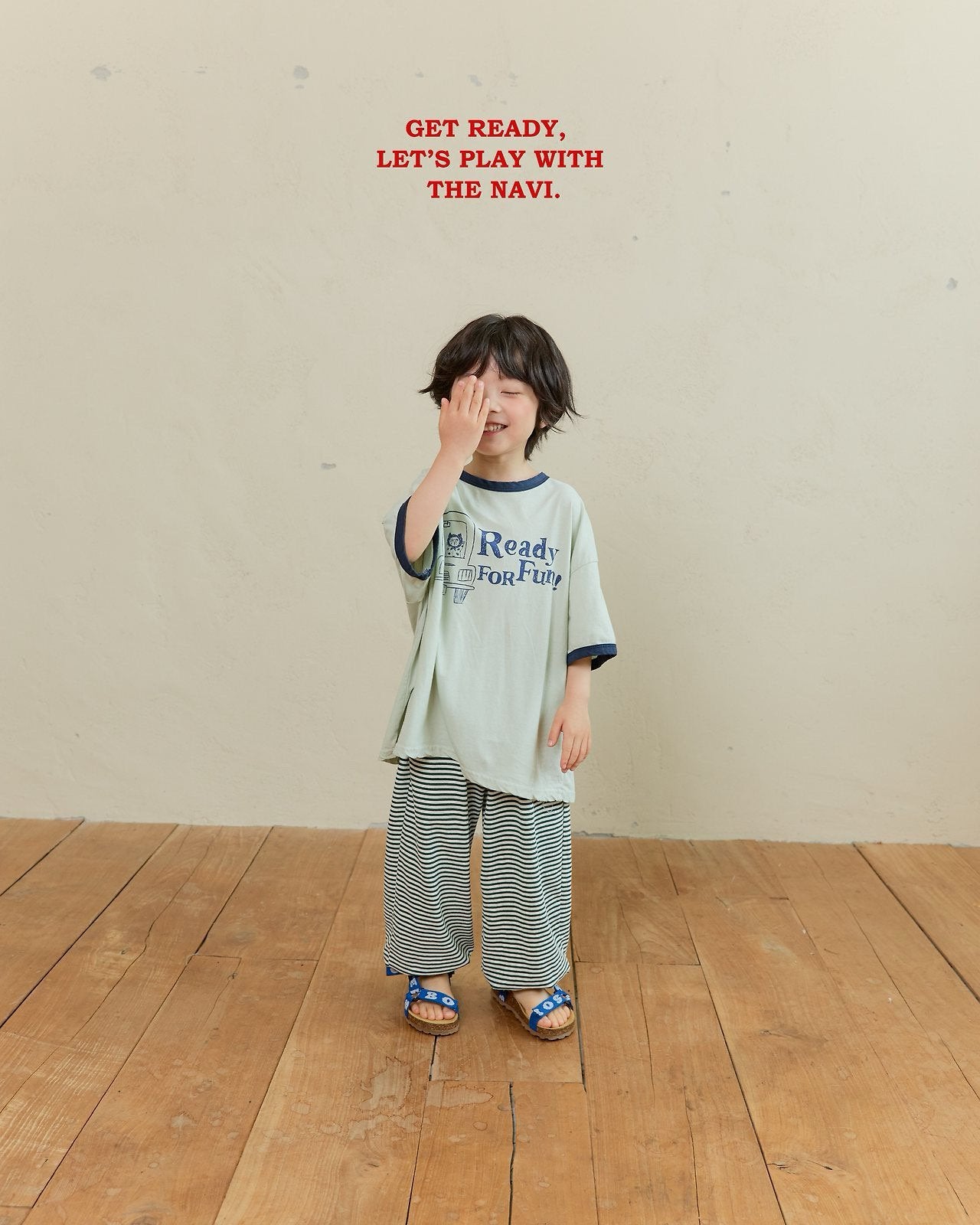 《予約》Line Pants / Navi