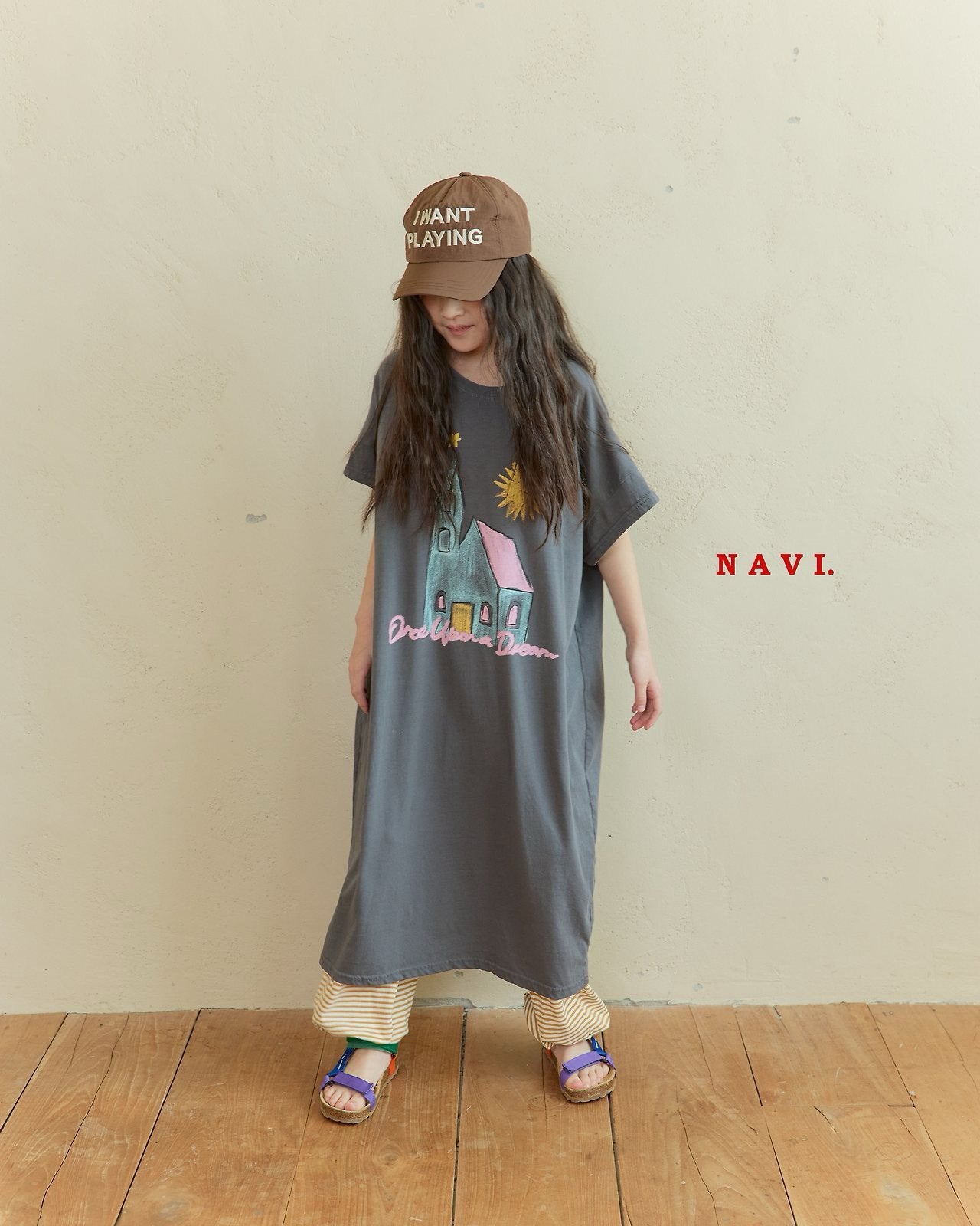《予約》Line Pants / Navi
